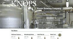 Desktop Screenshot of knopsbeer.co.uk